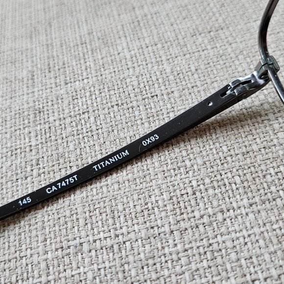 Carrera by Safilo Men Glasses Frame Titanium Brown Tone Eyeglasses Frame CA7475T - Picture 11 of 12